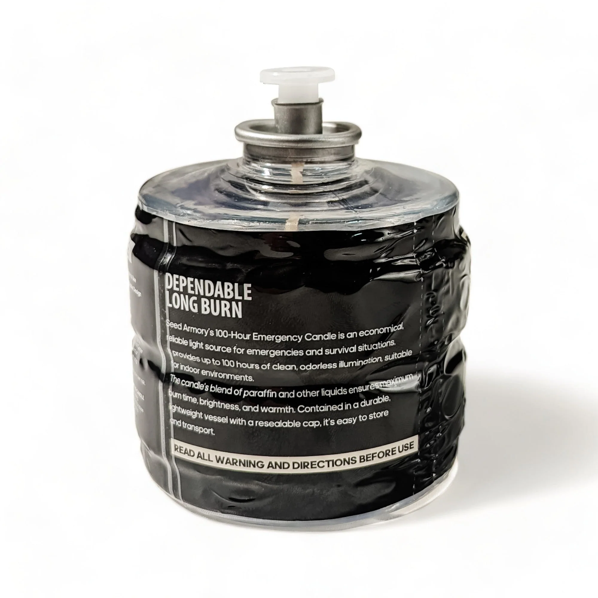 100-Hour Emergency Candle, Smokeless - Image 6