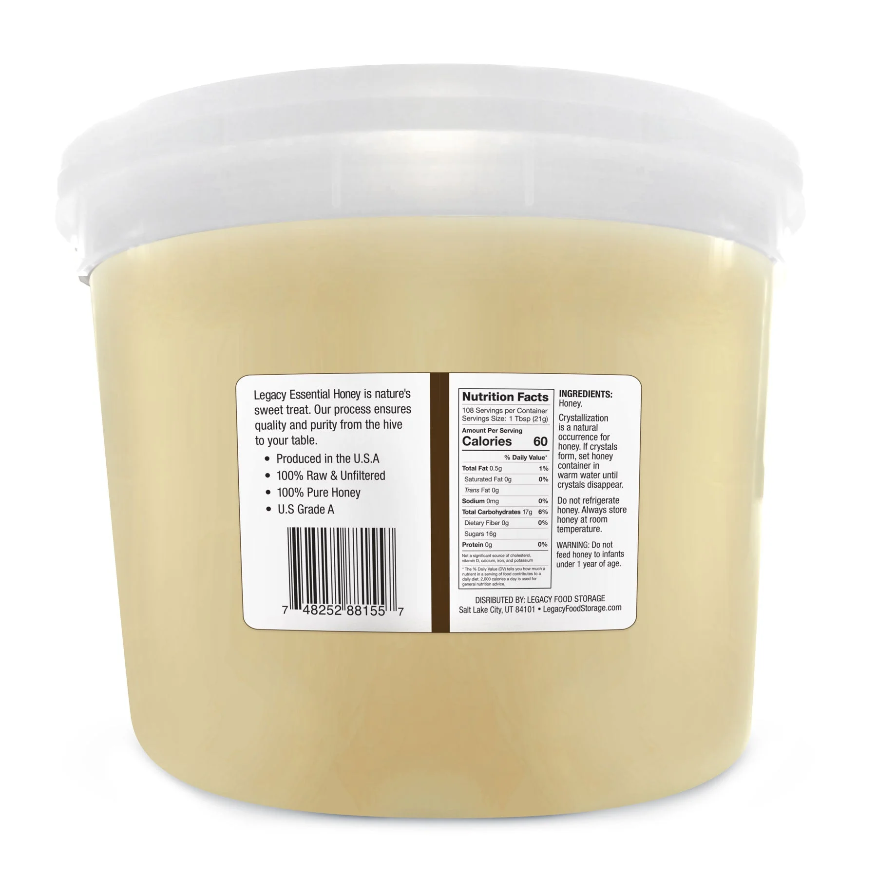 100% Pure Honey - Raw and Unfiltered - Image 3