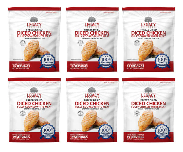 100% USDA Freeze Dried Chicken Dices - Image 5