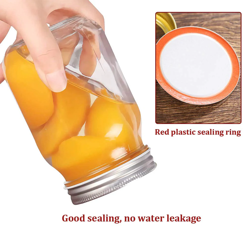 Regular-Mouth Silver Canning Lids for Glass Mason, Kerr, Ball, etc. Jars - 120 Pack - Image 6