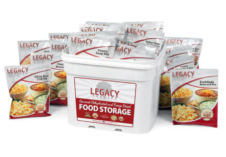 120 Serving Gluten Free Entrée Bucket - 27 lbs.