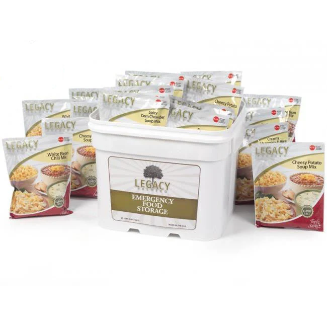 120 Serving Gluten Free Entrée Bucket - 27 lbs. - Image 8