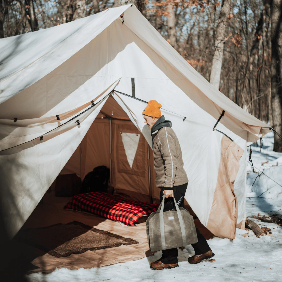 12' x 14' Alpha Wall Tent - Image 11