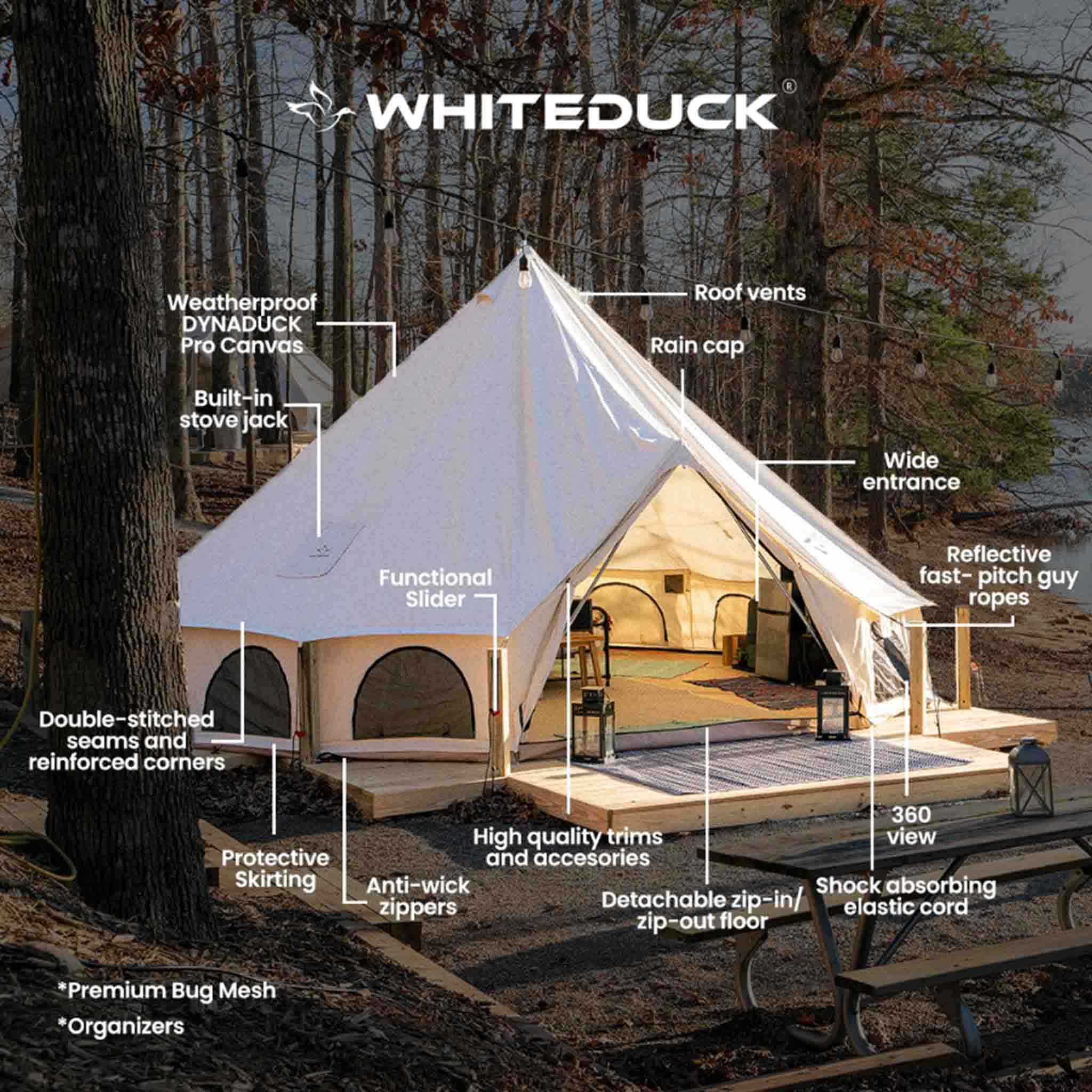 13' Avalon Bell Tent - Image 2