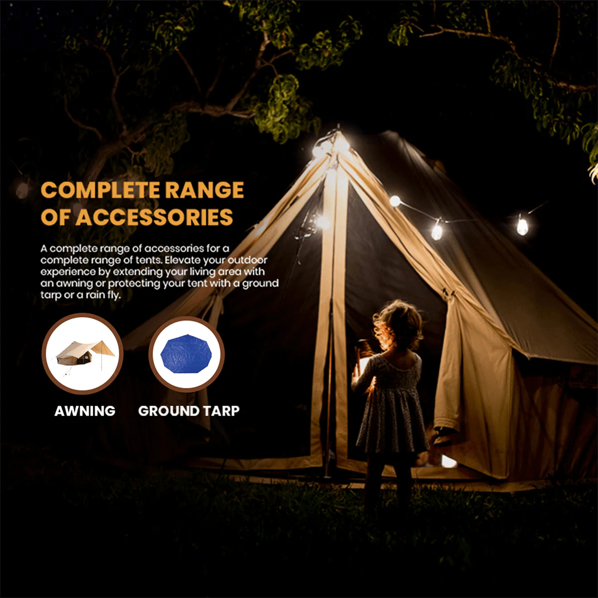 13' Regatta Bell Tent - Image 4