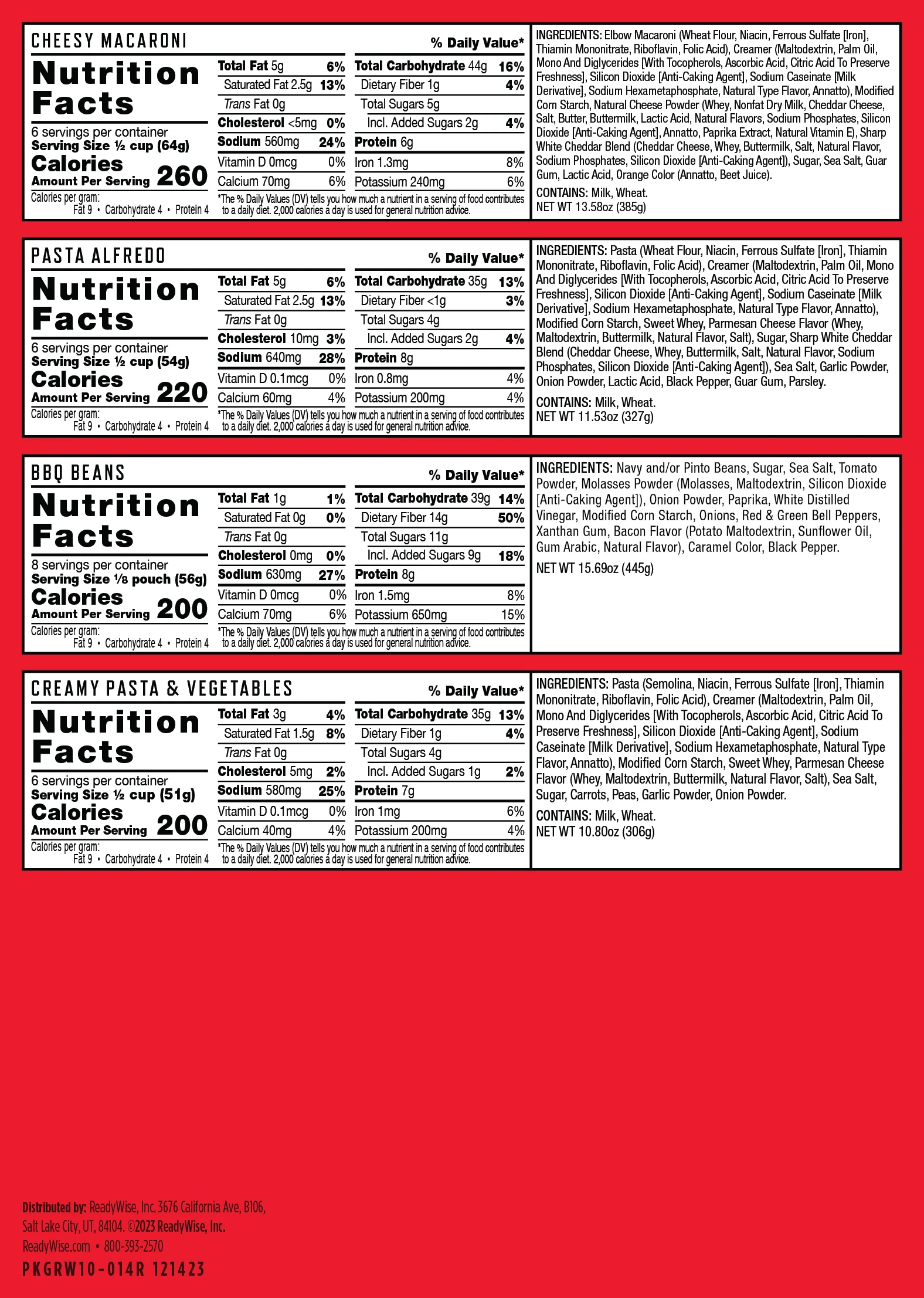 ReadyWise - 14-Day Emergency Food Bucket - Image 6