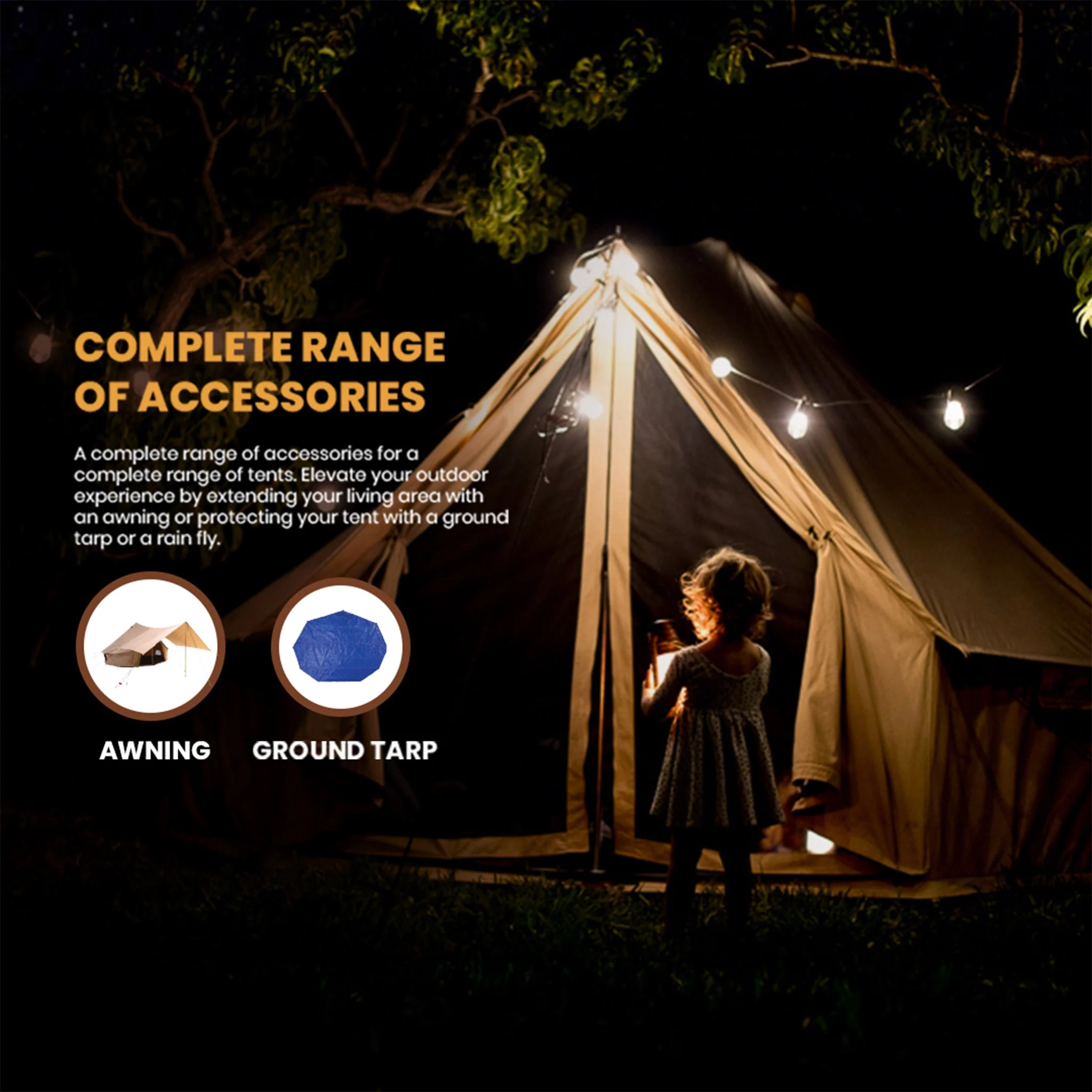 16' Regatta Bell Tent - Image 4