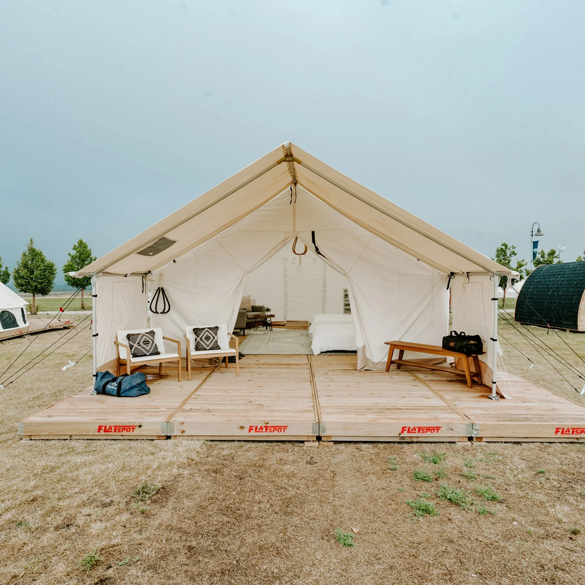 16' x 24' Alpha Pro Wall Tent - Image 17
