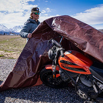 18’ x 24’ Super Heavy Duty Poly Tarp - Image 7