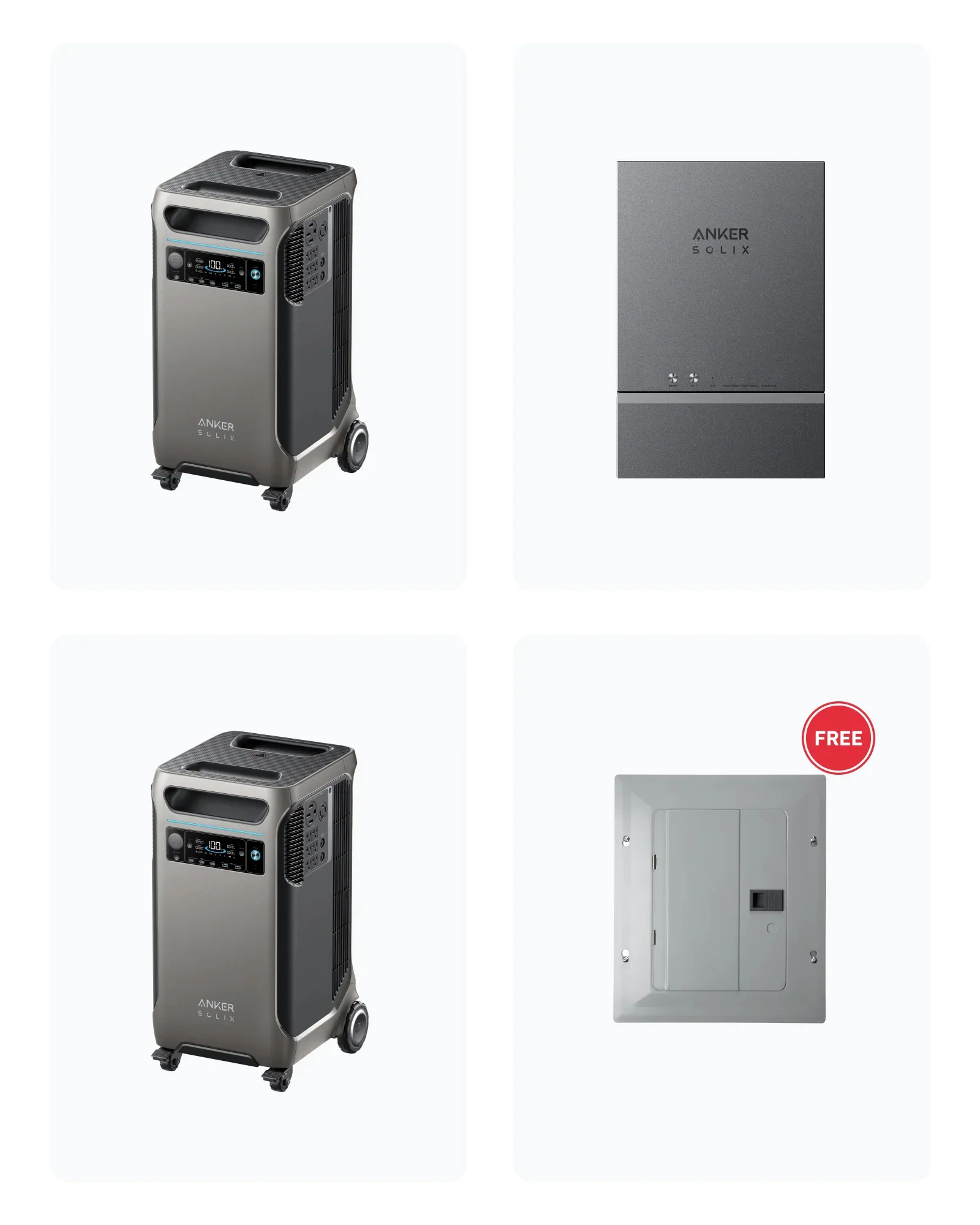 2 × Anker SOLIX F3800 - (12kW | 7.68kWh) + Smart Home Power Kit - Image 4