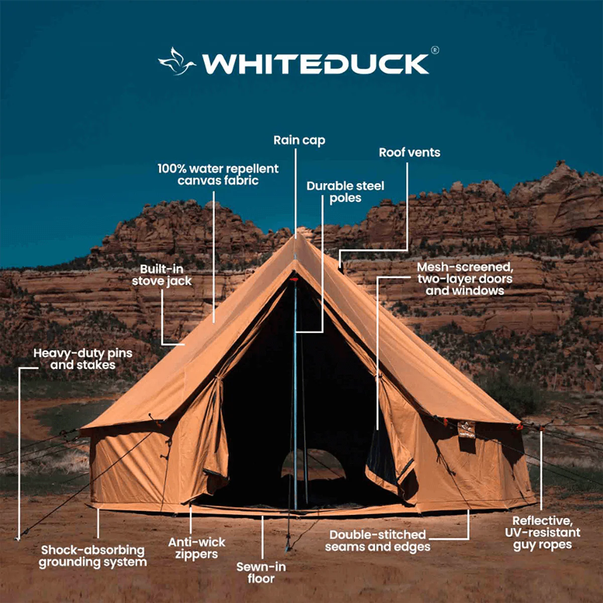 20' Regatta Bell Tent - Image 2