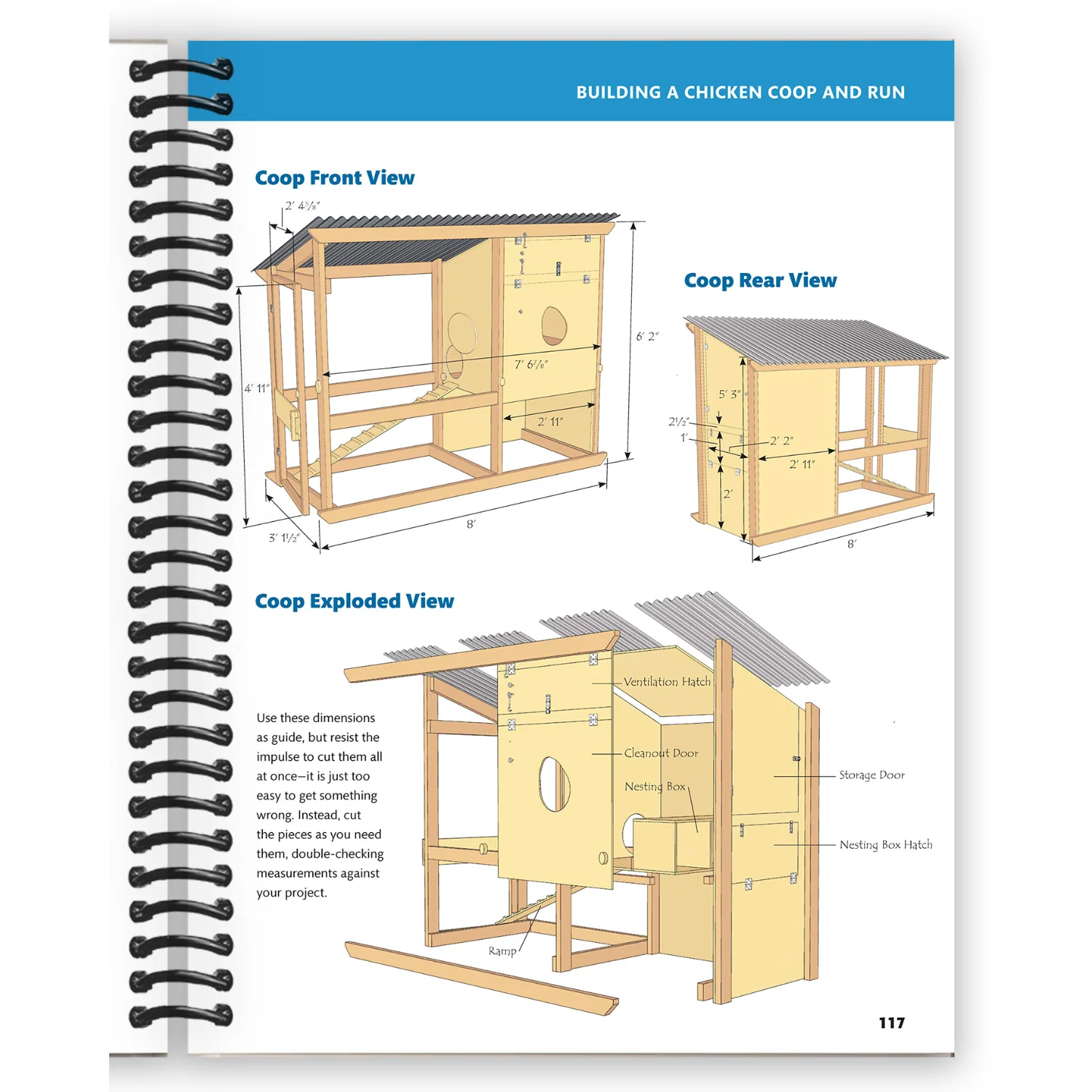 40 Projects for Building Your Backyard Homestead: A Hands-on, Step-by-Step Sustainable-Living Guide (Spiral Bound) - Image 3