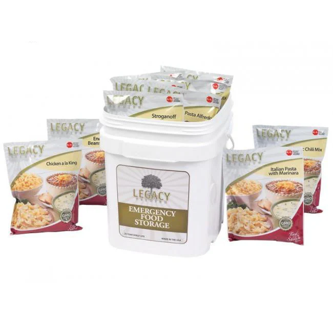 60 Serving Breakfast, Lunch, and Dinner Bucket - 18 lbs. - Image 8