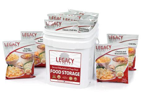 60 Serving Gluten Free Entrée Bucket - 16 lbs.