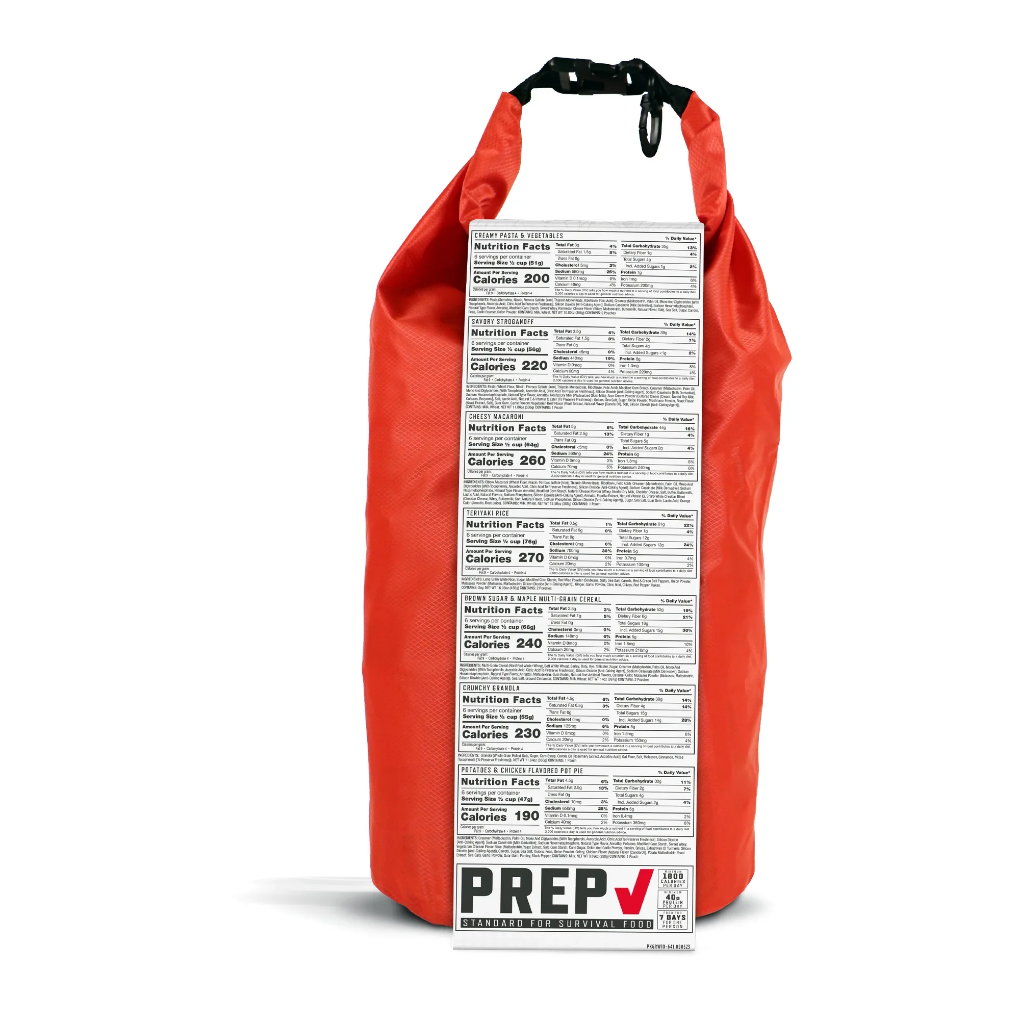 ReadyWise - 7 Day Emergency Food Supply Ready Grab Bag - Image 3