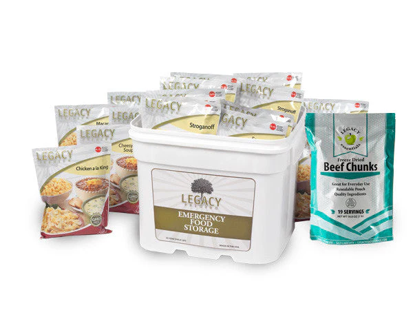 79 Serving Freeze Dried Beef and Entrée Combo Bucket - Image 6