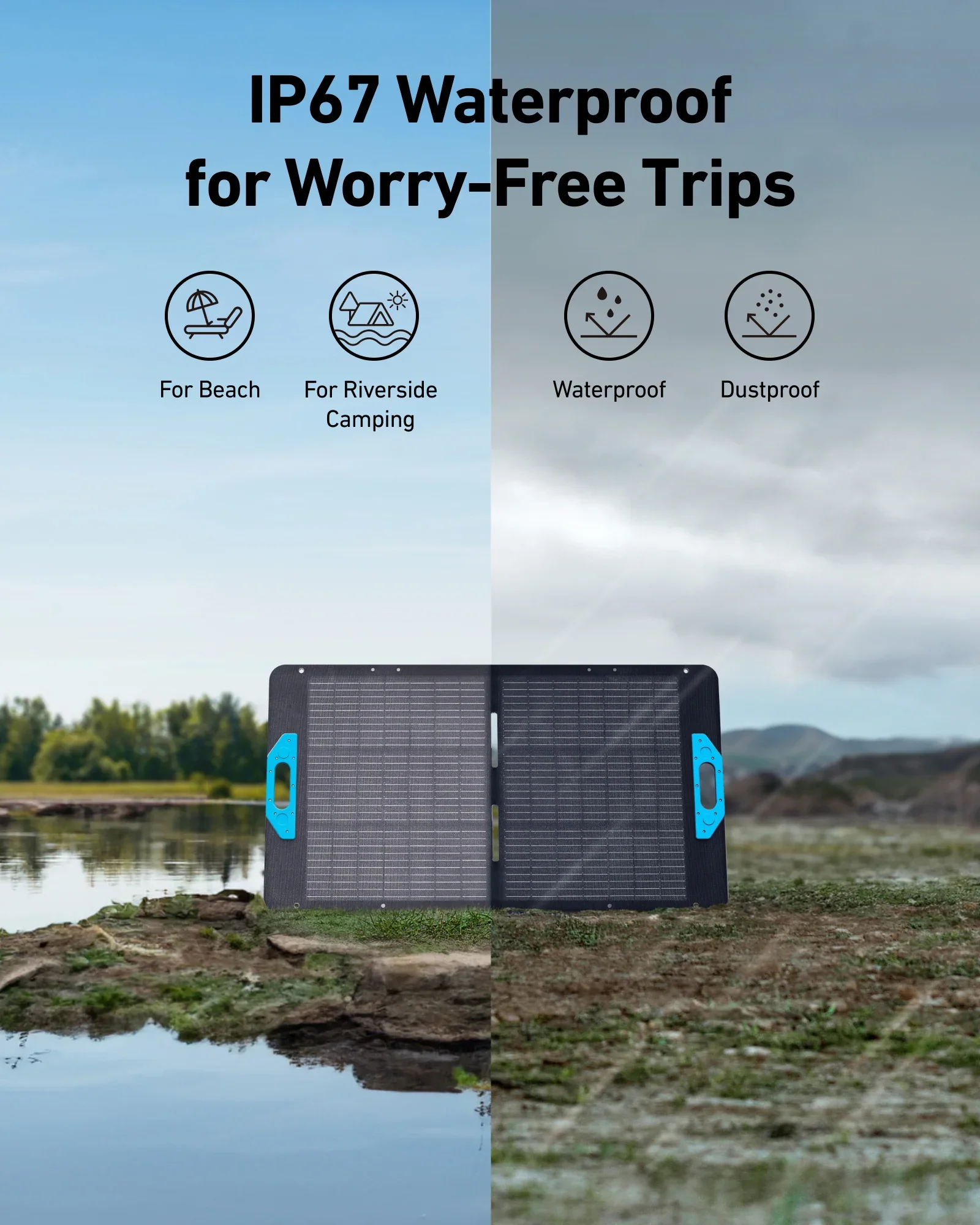 Anker SOLIX PS100 Portable Solar Panel - Image 5
