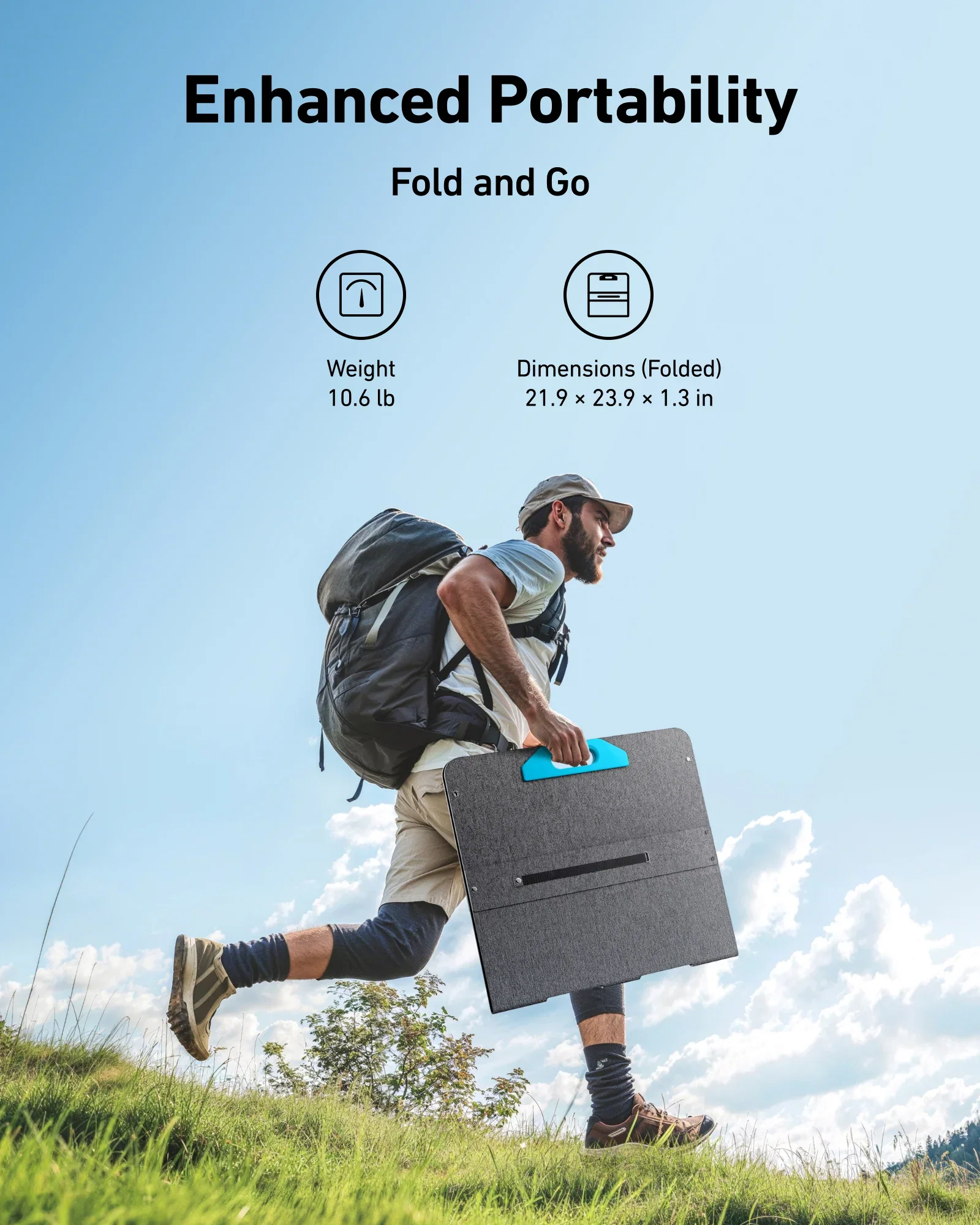 Anker SOLIX PS100 Portable Solar Panel - Image 6