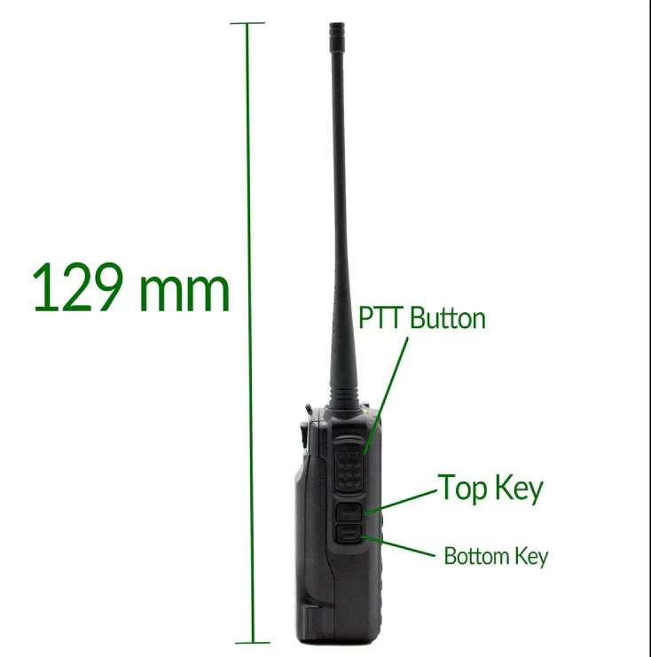 Anytone At-D878uvii Plus Digital Dmr Dual-Band Handheld Commercial Radio with Encryption Capabilities - Image 7