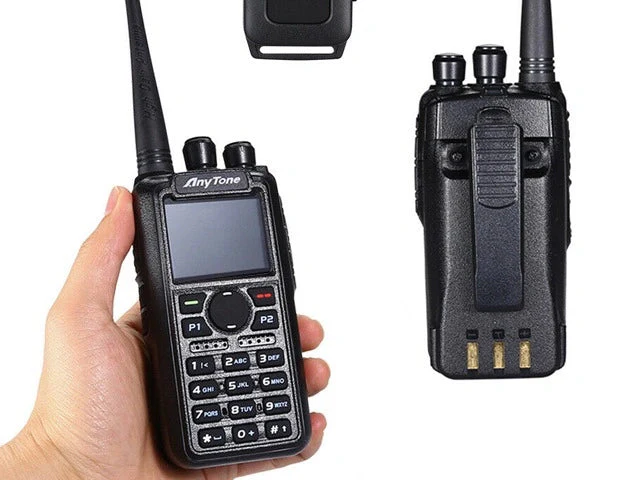 Anytone At-D878uvii Plus Digital Dmr Dual-Band Handheld Commercial Radio with Encryption Capabilities - Image 8