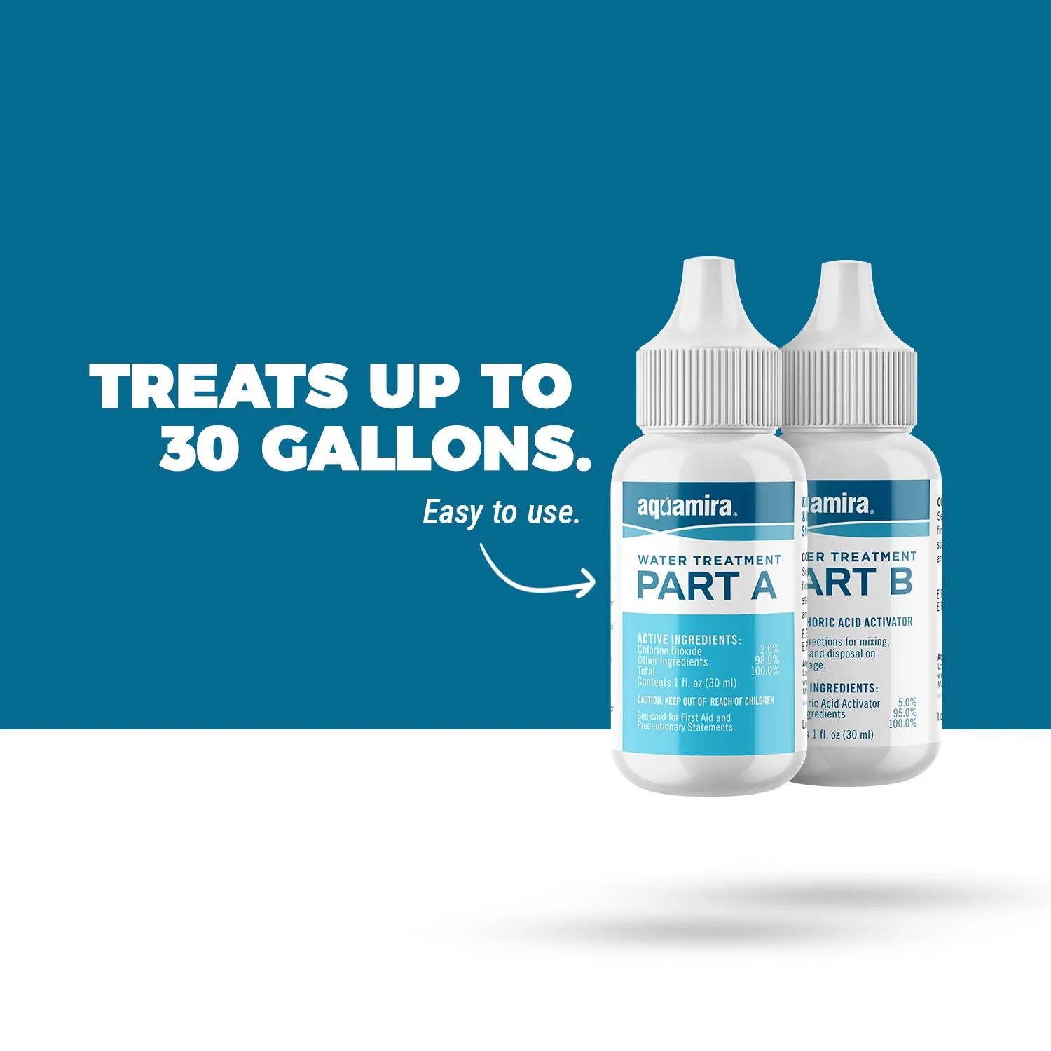Aquamira Water Treatment Drops for Long Term Water Storage - Treats up to 30 Gallons - Image 4