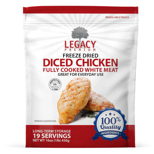 Assorted 100% USDA Freeze Dried Meat Package - Image 3