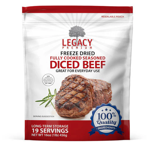 Assorted 100% USDA Freeze Dried Meat Package - Image 4
