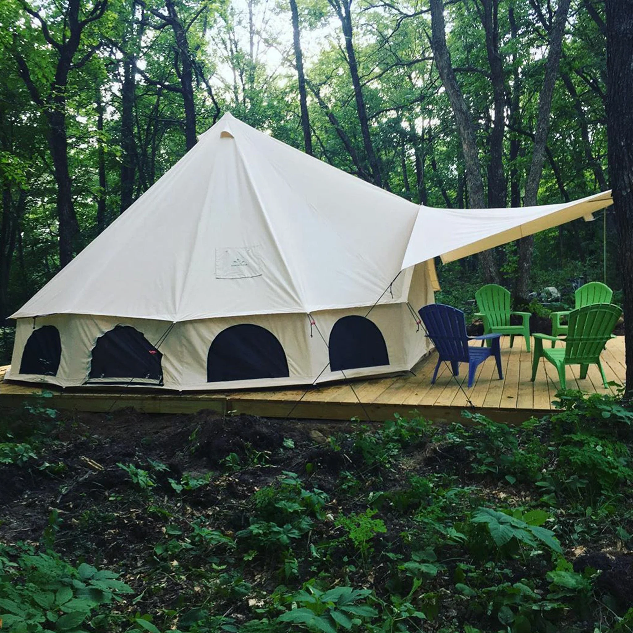 Avalon Bell Tent Awning - Image 4