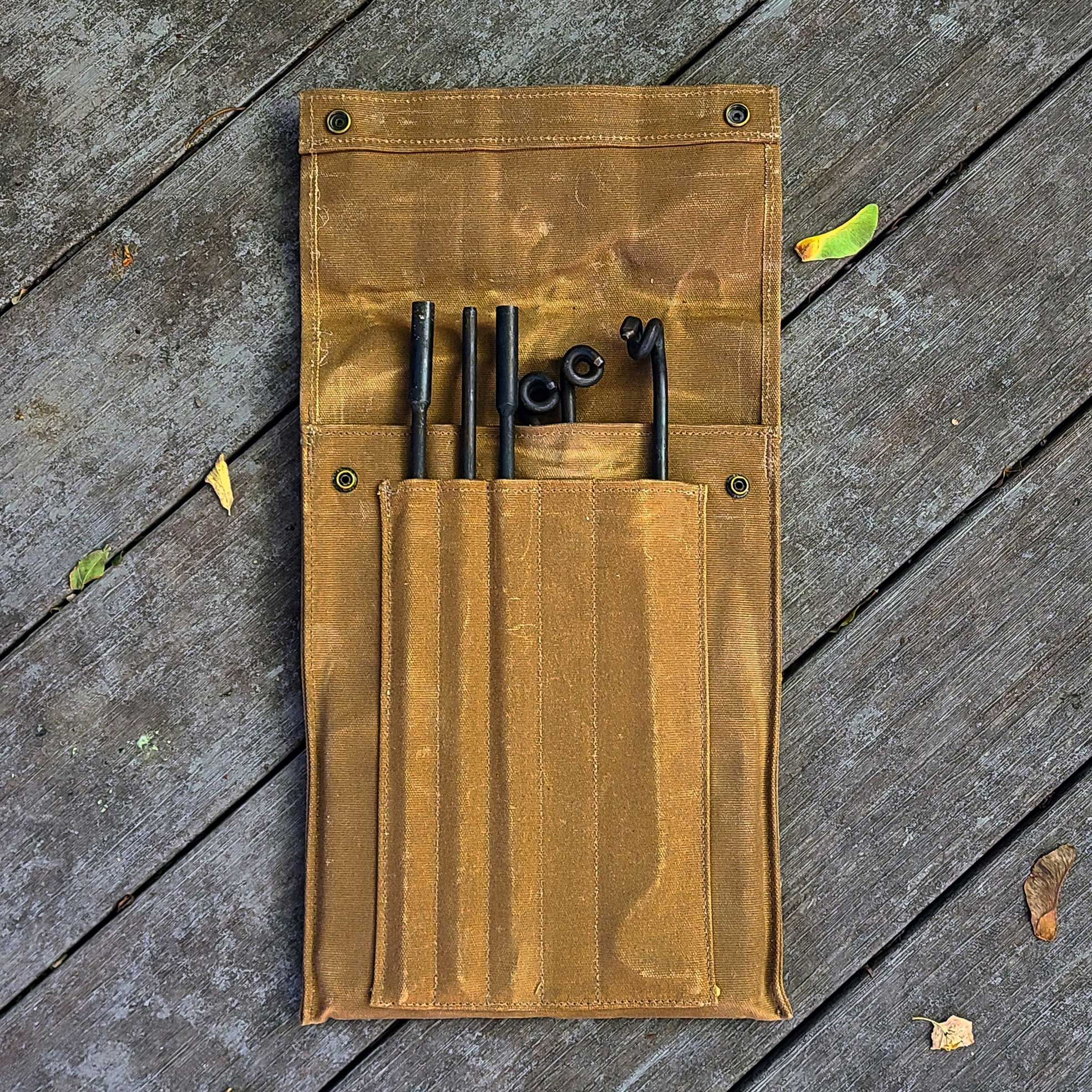 BattlBox Bushcraft Swivel Grill Set w/ Waxed Canvas Carrying Case - Image 4