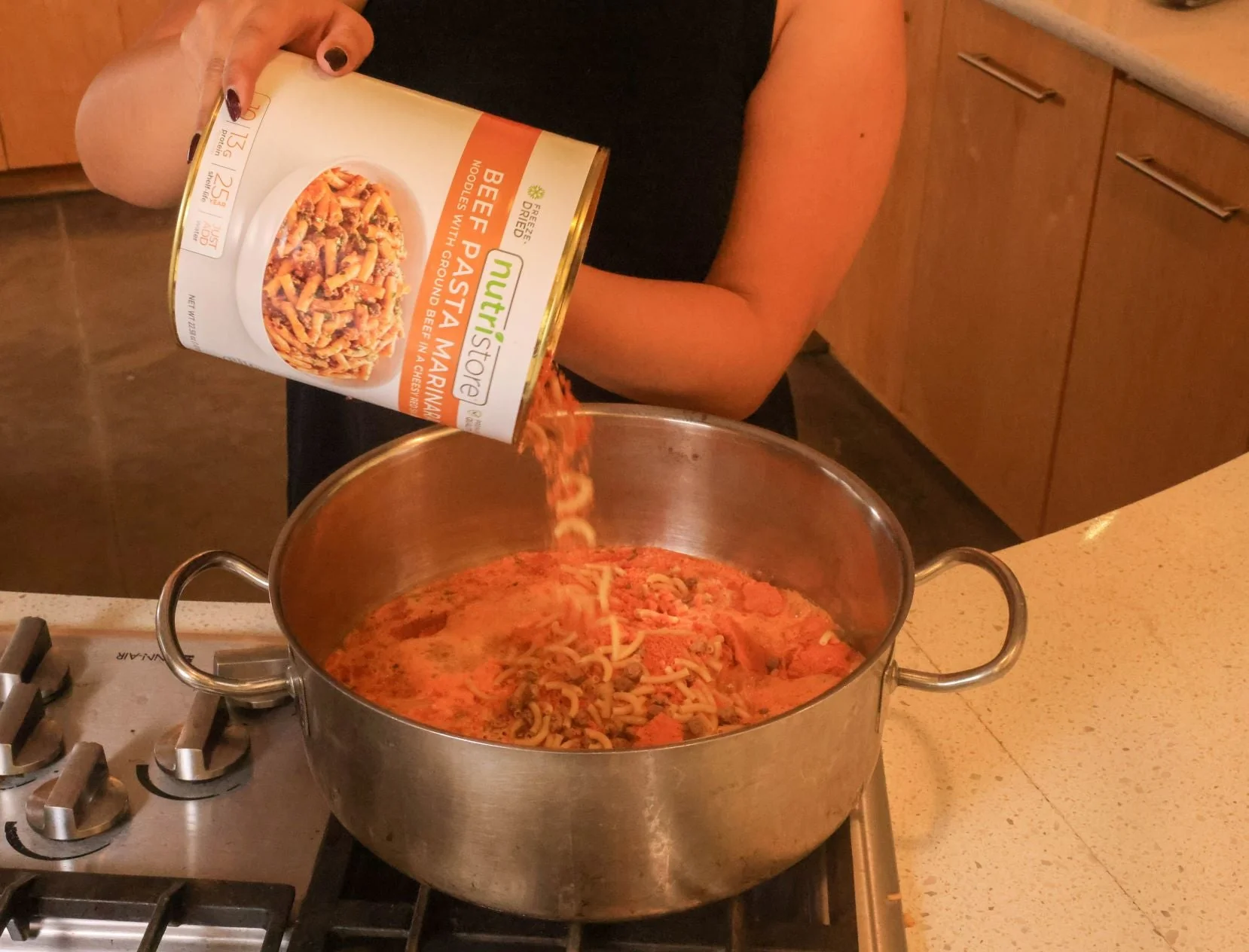 Beef Pasta Marinara - #10 Can - Image 6