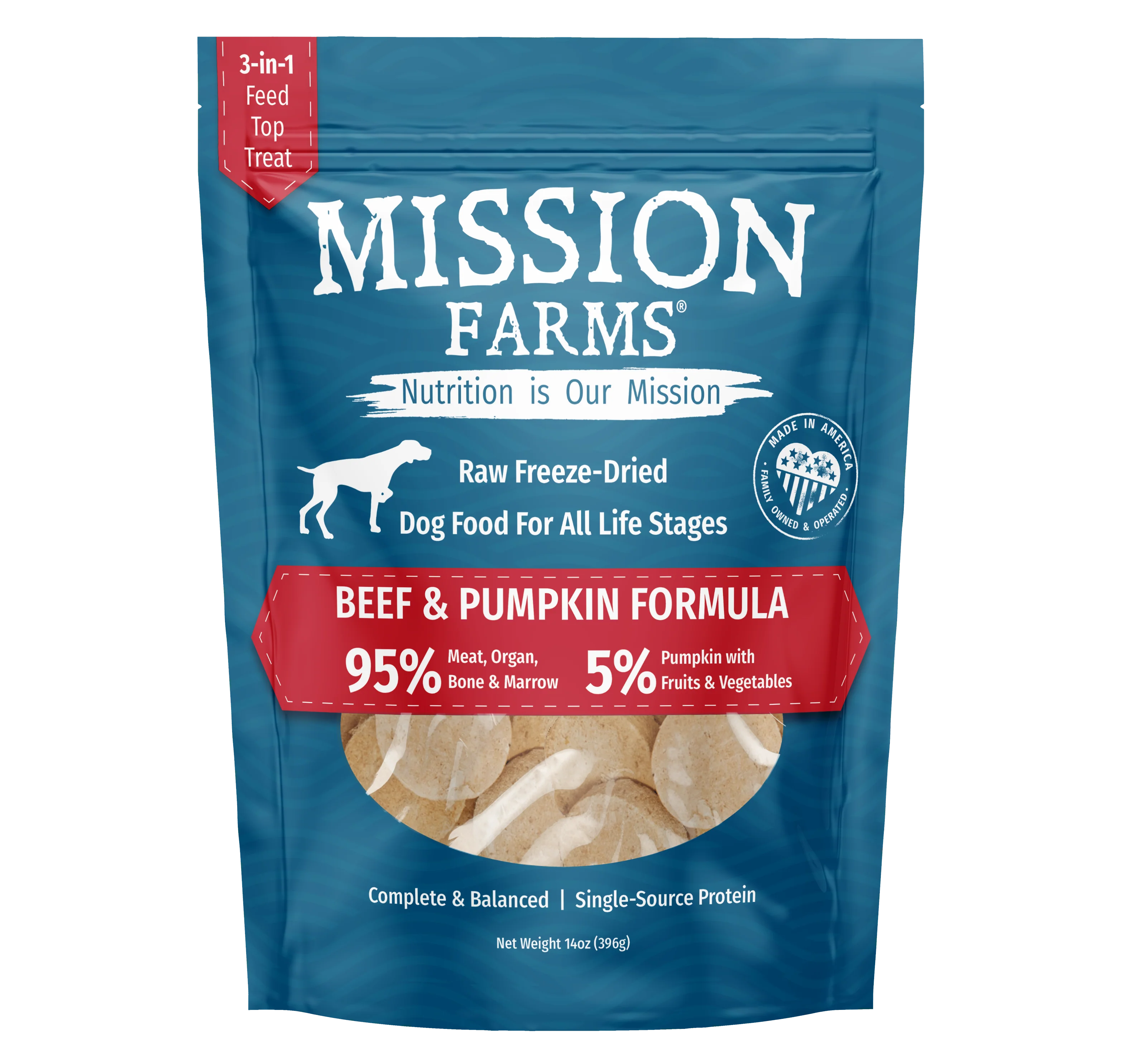Beef & Pumpkin - 14oz Bag