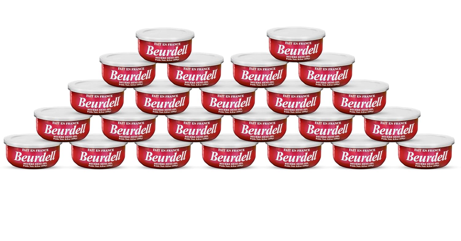 Beurdell French Salted Real Canned Butter 100% Natural (Pack of 24) - Image 6
