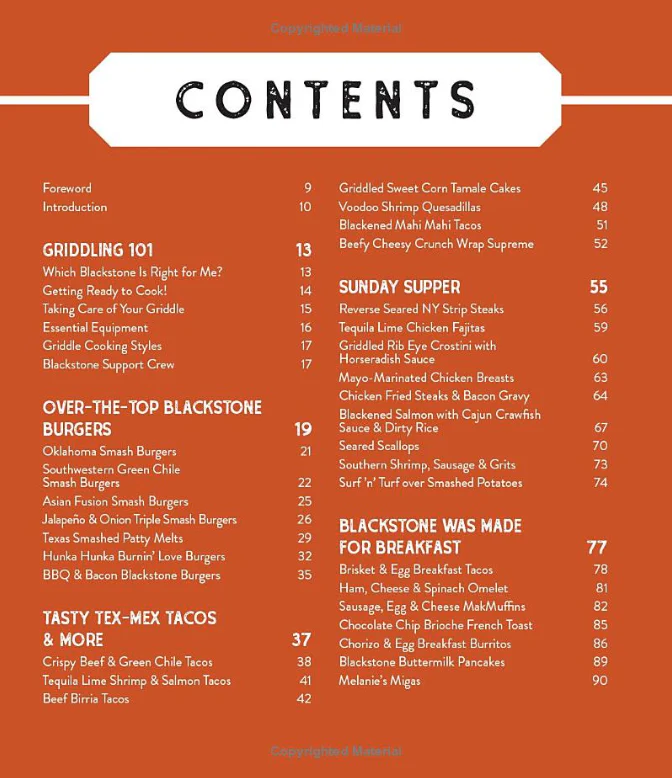 Blackstone Griddling: The Ultimate Guide to Show-Stopping Recipes on Your Outdoor Gas Griddle (Spiral Bound) - Image 2