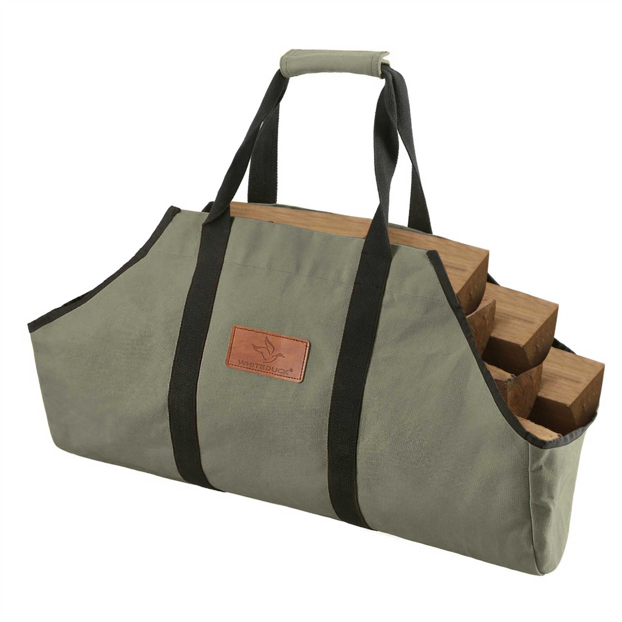 Boat Shape Canvas Firewood Log Carriers - Image 16