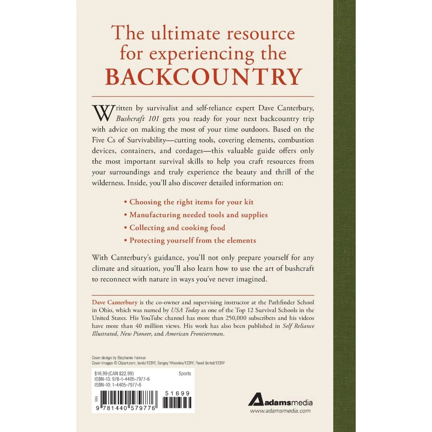Bushcraft 101: A Field Guide to the Art of Wilderness Survival (Spiral Bound) - Image 2