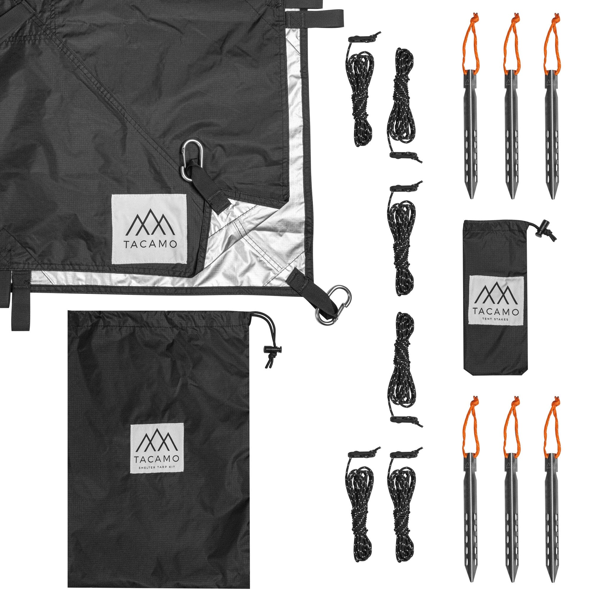 Bushcraft Reflective Shelter Tarp - Image 7