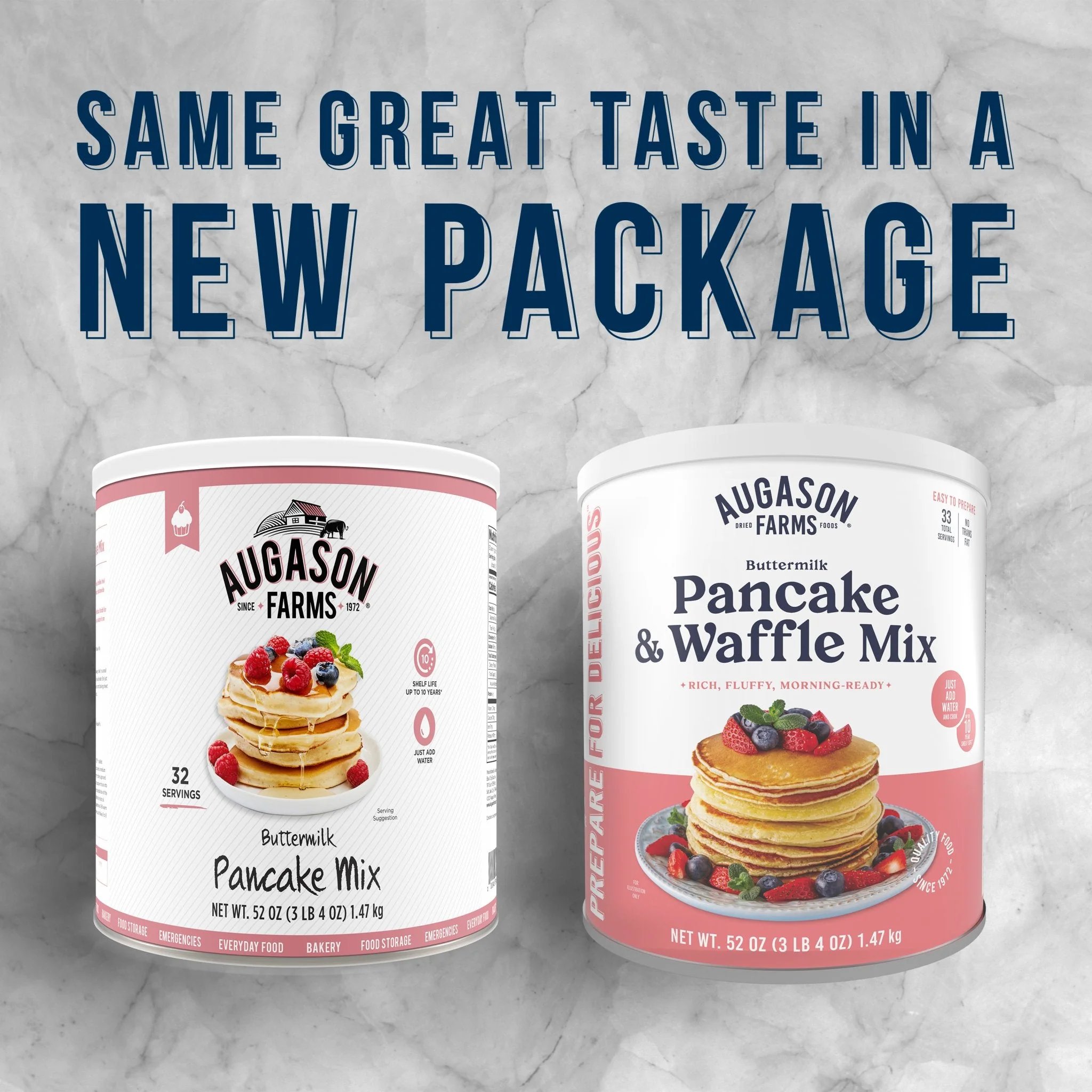 Buttermilk Pancake Mix Can, 33 Servings - Image 4
