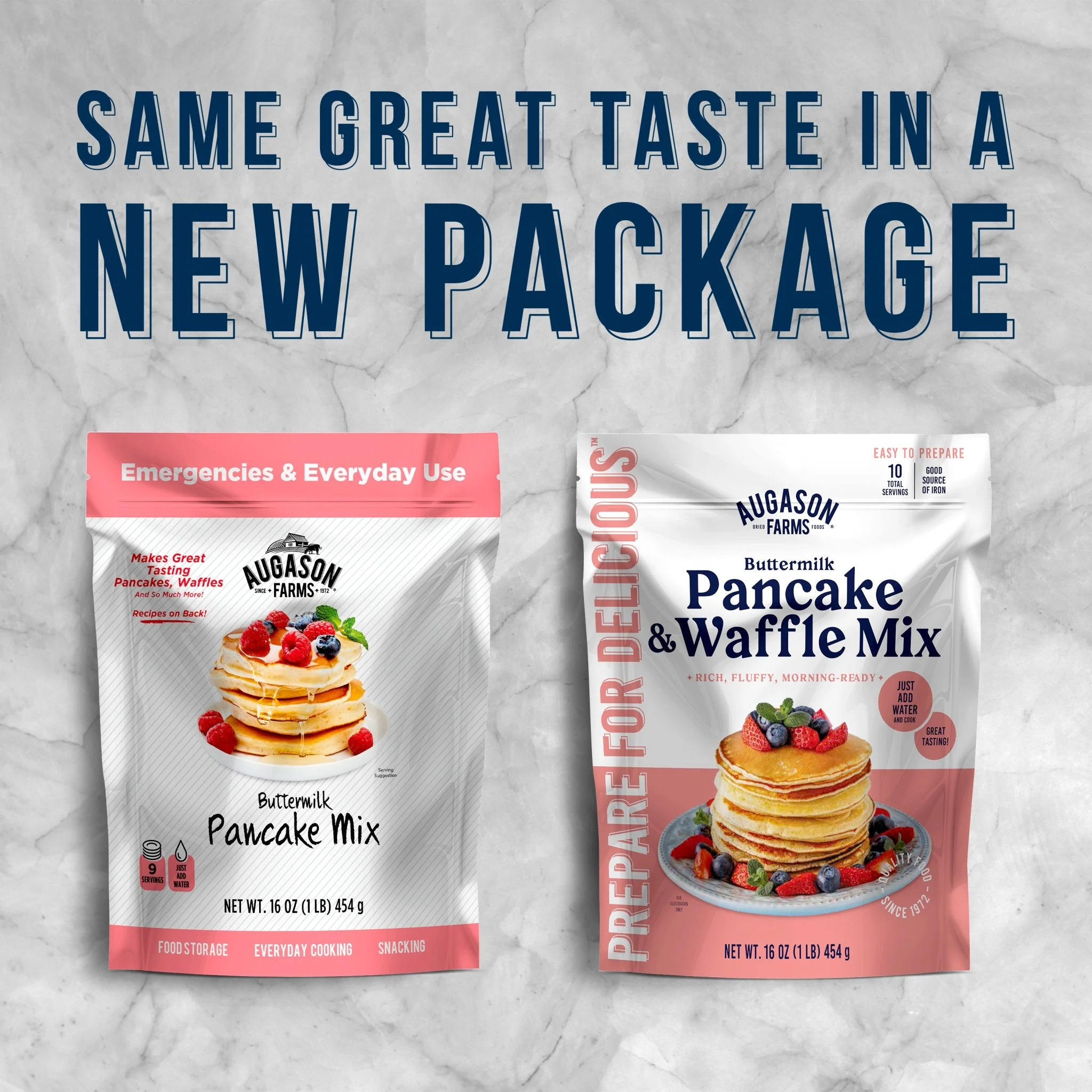 Buttermilk Pancake & Waffle Mix Pouch, 10 Servings - Image 4