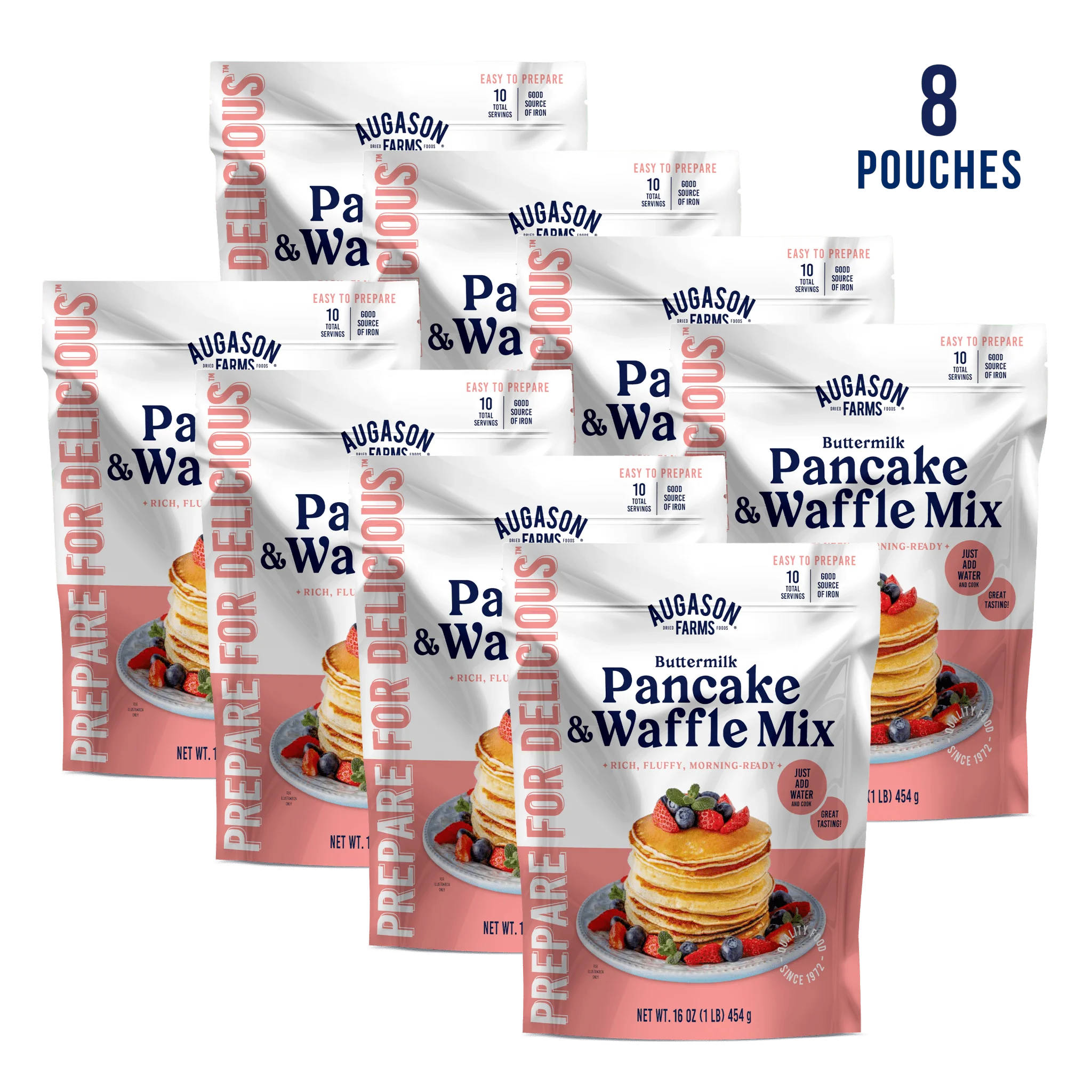 Buttermilk Pancake & Waffle Mix Pouch, 10 Servings - Image 7