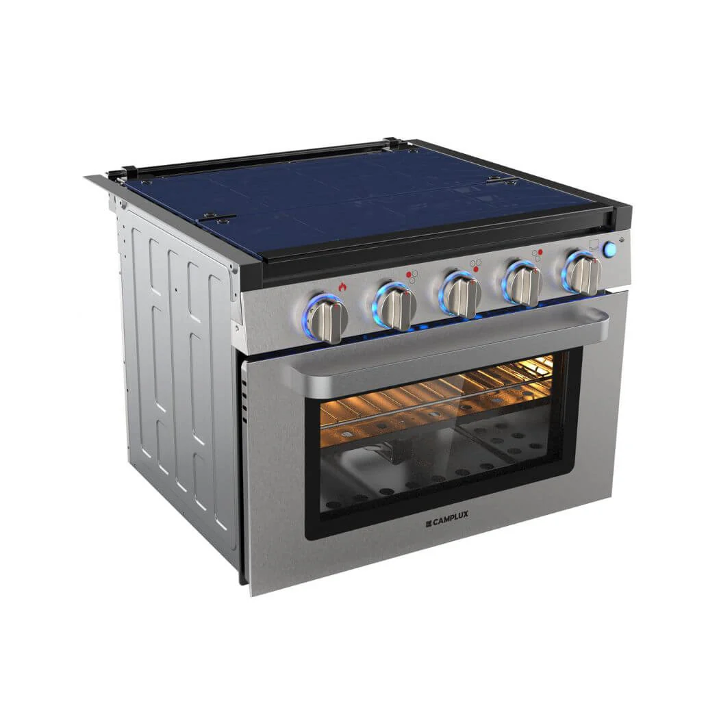 Camplux 17" RV Oven W/3 Burners Cooktop - Image 2