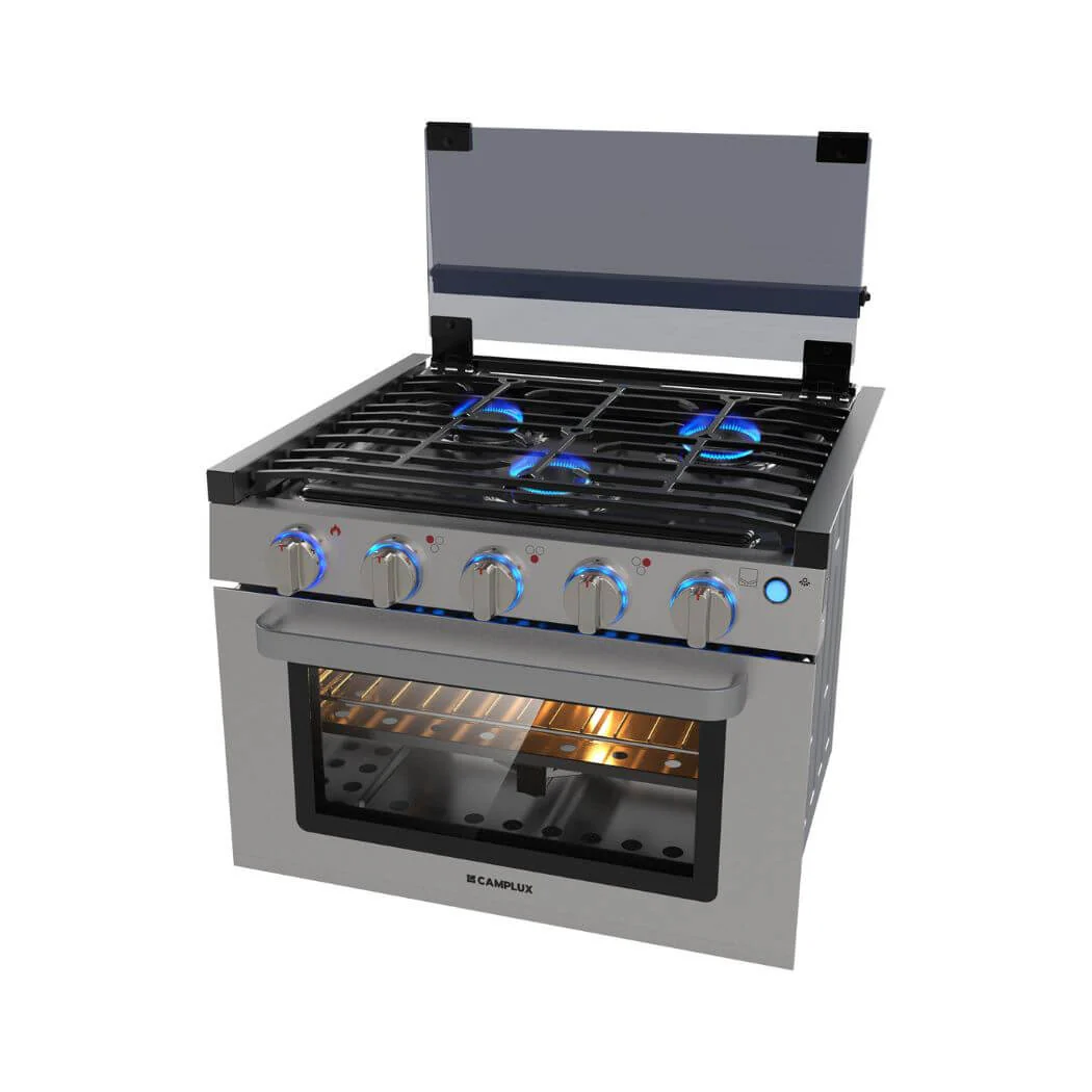 Camplux 17" RV Oven W/3 Burners Cooktop - Image 3