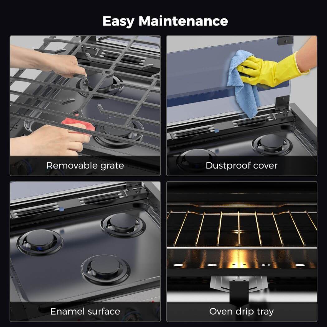 Camplux 17" RV Oven W/3 Burners Cooktop - Image 8