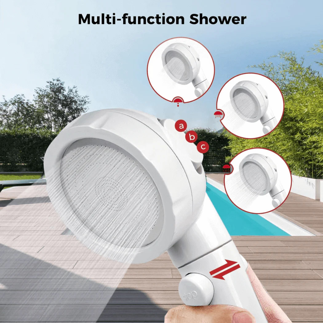 Camplux 2.64 GPM Propane Portable Gas Water Heater With Digital Display, White - Image 5