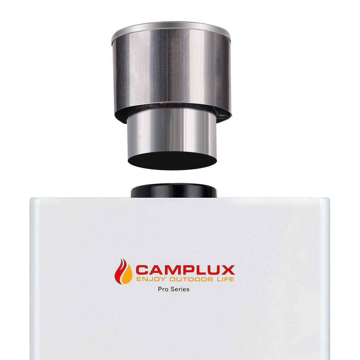 Camplux 3.54'' (90mm) Rain Cap, Stainless Steel Rain Cap for Tankless Water Heater, Rain-Proof & Windproof Cap for Gas Water Heater, Perfect for Outdoor Installation - Image 4