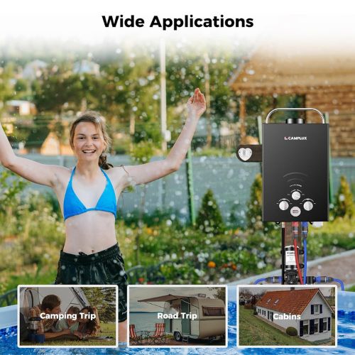 Camplux BW158BP60 Camping Water Heater With Pump Kit - Image 2