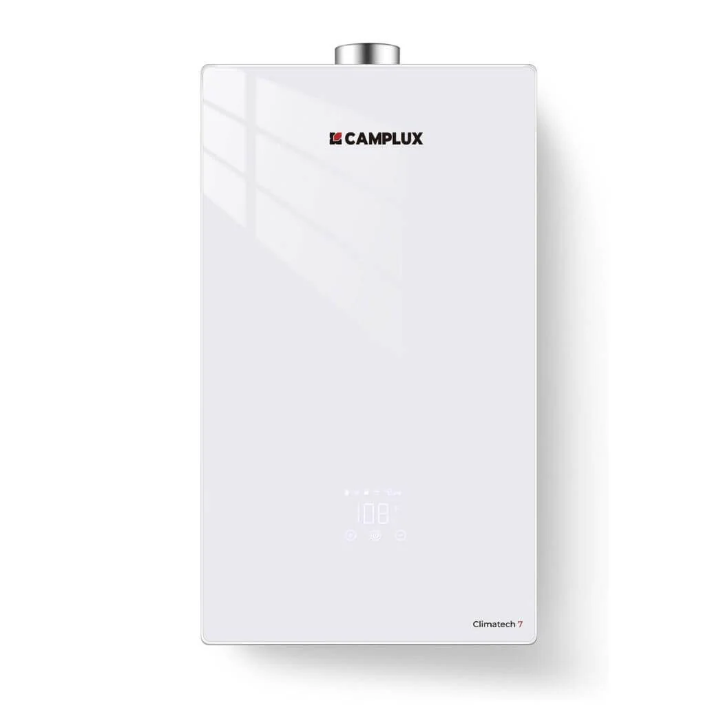Camplux Climatech-7 Indoor Tankless Gas Water Heater 5.28 GPM | White - Image 10