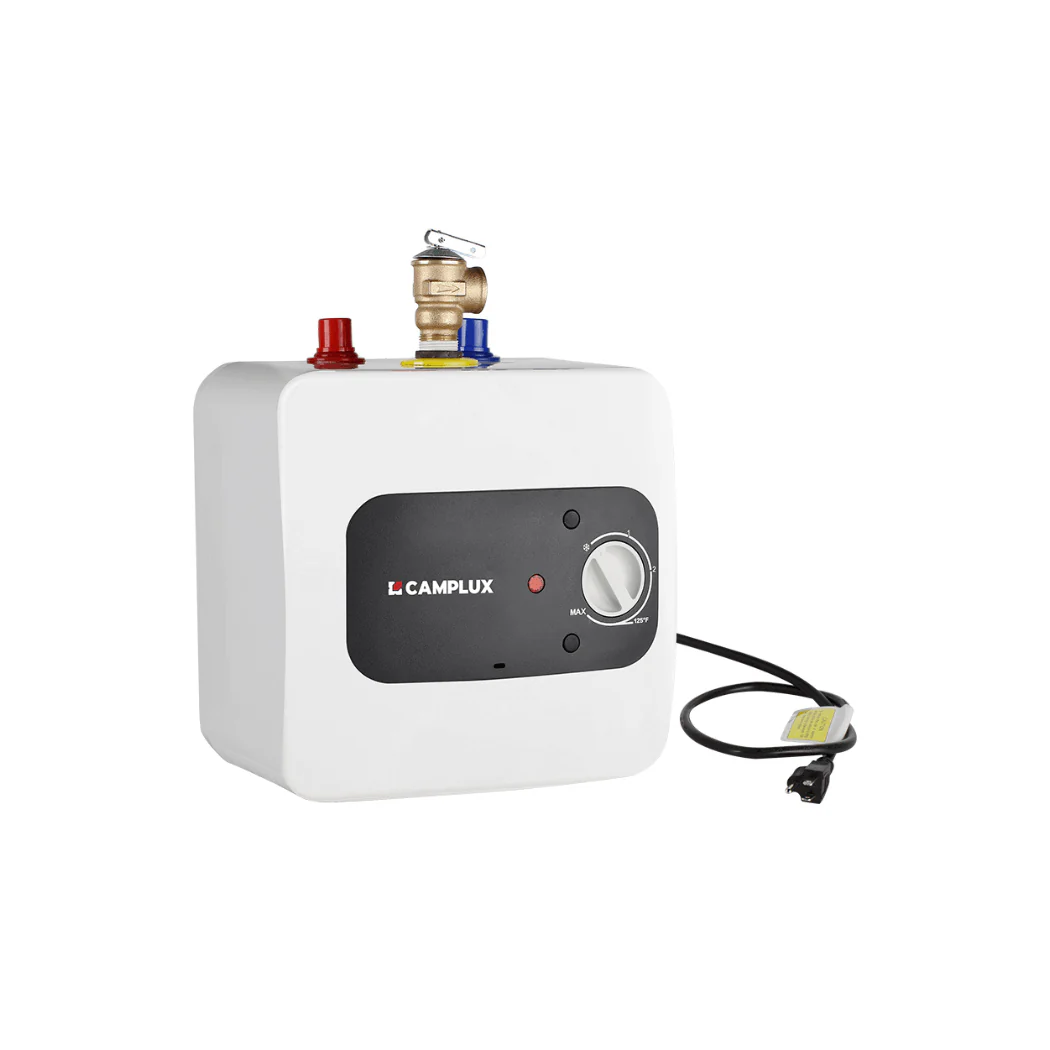 Camplux Electric Mini Tank Water Heater 120V - 1.3 Gallon - Image 2