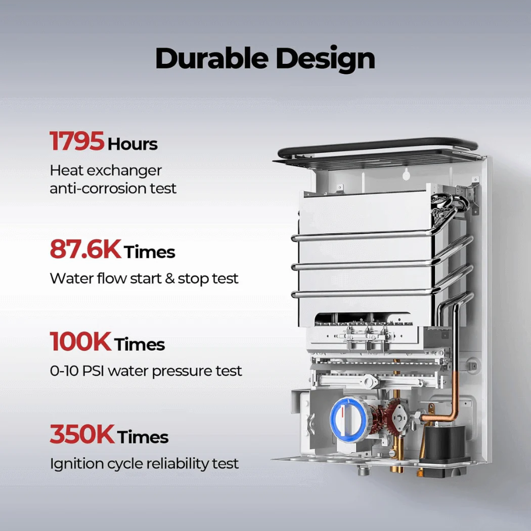 Camplux First F10 LPG Camping Water Heater - Image 6