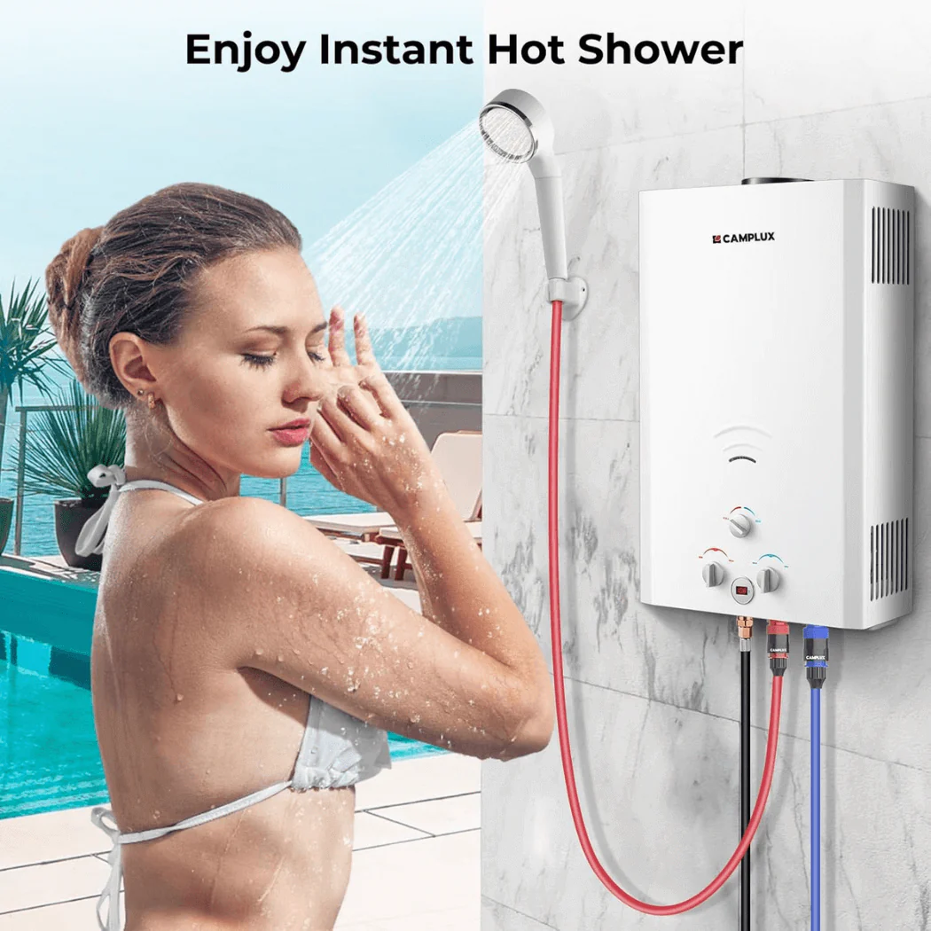 Camplux Pro Outdoor Propane Water Heater, Pool Heater - Image 2