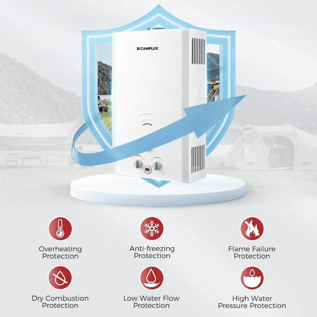 Camplux Pro Outdoor Propane Water Heater, Pool Heater - Image 7